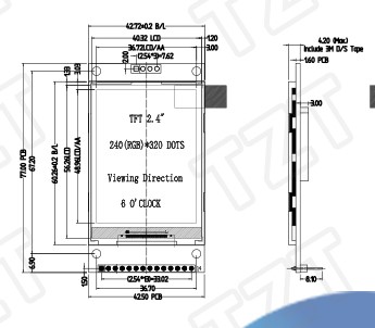2.4" screen 2.4" screen