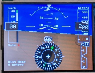Display Modes 3.2" screen