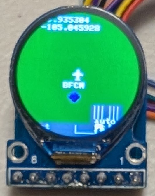 0.71" round screen 0.71" round screen