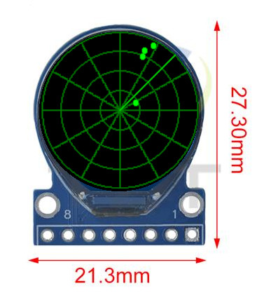 0.71" round screen 0.71" round screen