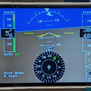 2.4" screen