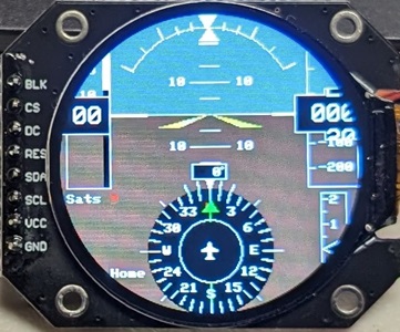 images 1.28" round screen
