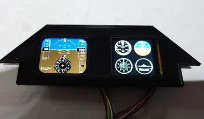 User Installs carbon z t 28 cockpit panel