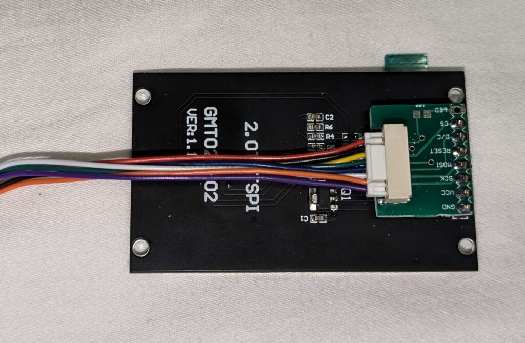 Installation instructions cable to screen