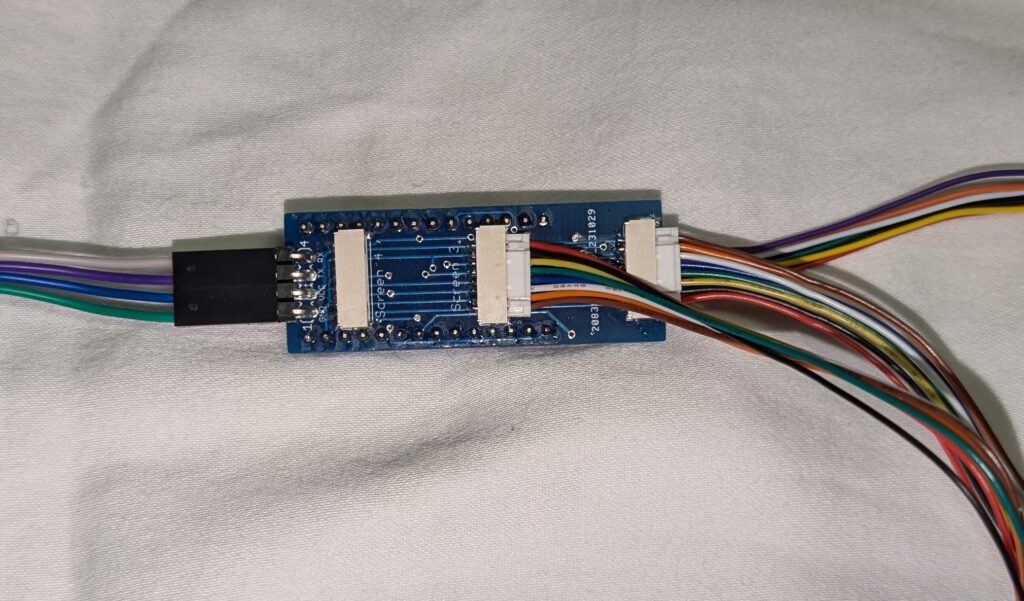 Installation instructions cables in controller 2