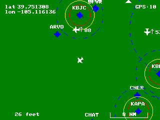 Display Modes map adsb