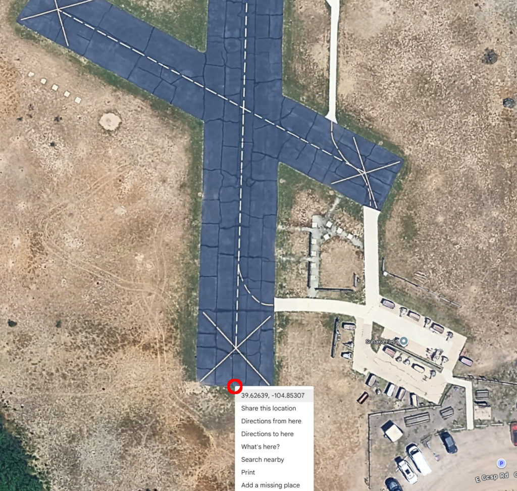Adding Runways runway end